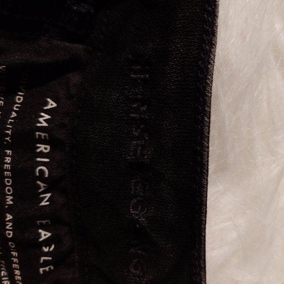 Black American Eagle Jeggings size 6 - Picture 10 of 10